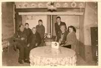 la famille de grand-pere garde en 1958